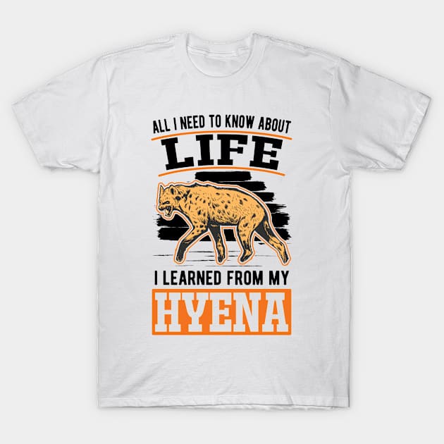 Hyena Gift Aardwolf T-Shirt by favoriteshirt